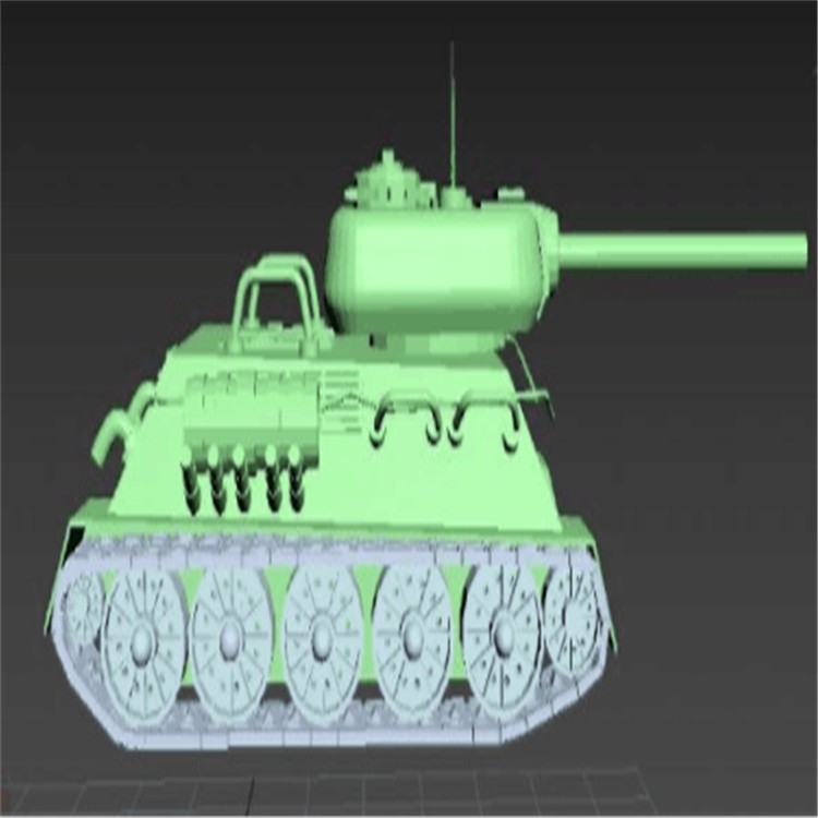 景德镇充气军用坦克模型